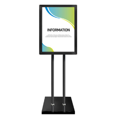 [일진디앤이] 포스터 개폐식 스탠드 OPS-1400B [분체/black]