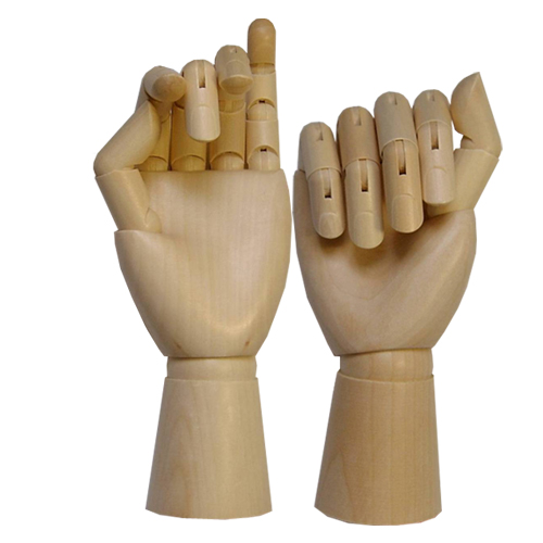 [관절인형]목각손 10인치(18cm)