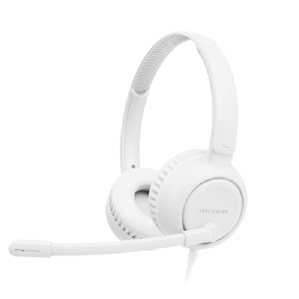 아이리버 EQwear-H10V LT 헤드셋 화이트 (유선)