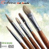 [루벤스] 유화아크릴겸용붓 650 10호 (파미모)