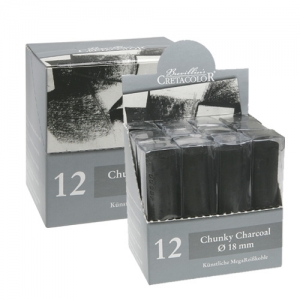 [홀아트] 목탄 천키챠콜 495 00 (12入)