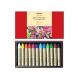 [문교] 수채오일파스텔12색 - MAO-12