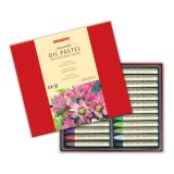 [문교] 수채오일파스텔24색 - MAO-24