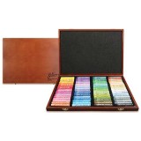 [문교] 갤러리 엑스트라 소프트오일파스텔72색 (목상자) 