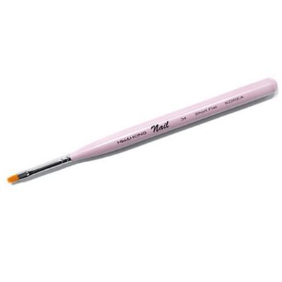 [화홍] 네일브러쉬/젤아트용브러쉬 N20 (34번 Short Flat)