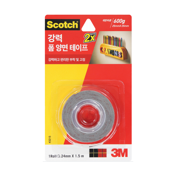 [3M] 강력 폼양면테이프 3215 24mm*1.5M