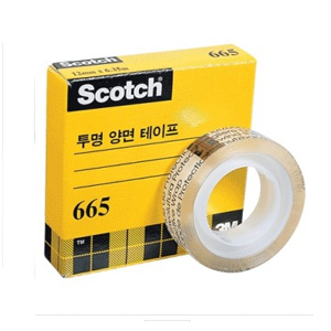 [3M] 투명양면테이프 리필 #665 18mm*7.6M
