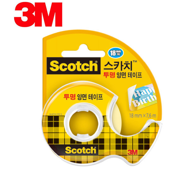 [3M] 투명양면테이프 #237 18mm*7.6m
