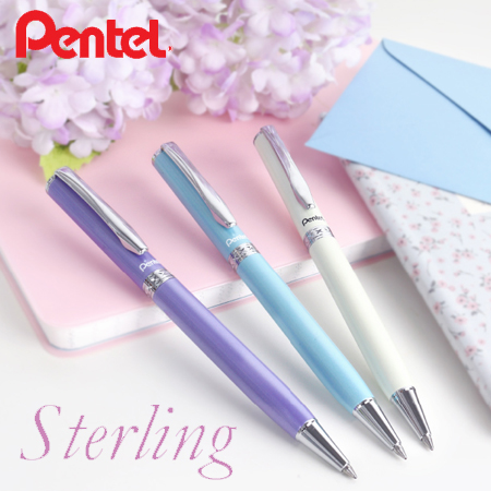 [Pentel] 펜텔 스털링 유성볼펜 선물용볼펜 0.8mm