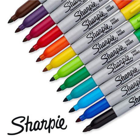 [샌포드] 샤피 유성펜 네임펜 파인 FINE 24색 세트