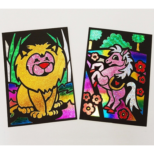 [어린이만들기] 포일아트공예 (16종)