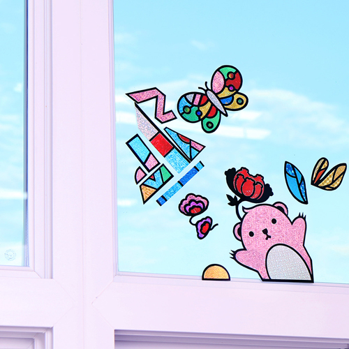 [어린이만들기] 동물캐릭터 포일아트공예