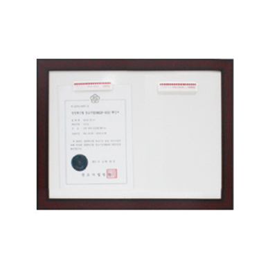 [일진디앤이] 인조목 슬립 게시판 A4-W2 [가로형]