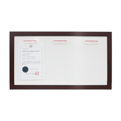 [일진디앤이] 인조목 슬립 게시판 A4-W3 [가로형]