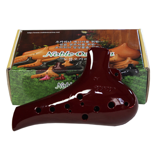 노블 오카리나 알토C 노블리 (흑장미)
