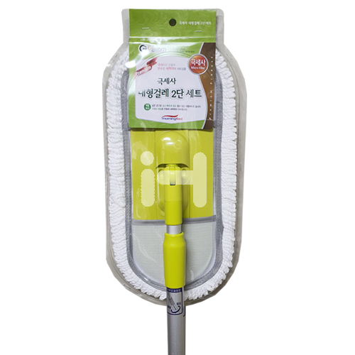 ★주문품★[청소용품][택배발송불가] 극세사 대형 걸레2단세트