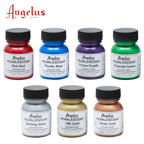 [Angelus] 엔젤러스 아크릴 레더페인트 펄레슨트 PEARLESCENT 1oz 29.5ml