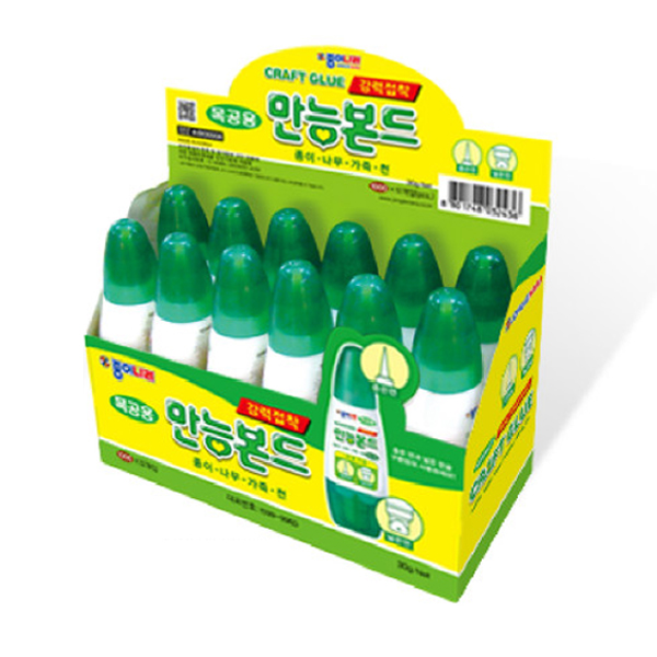 [종이나라] 만능본드 목공풀 30g (12개입)
