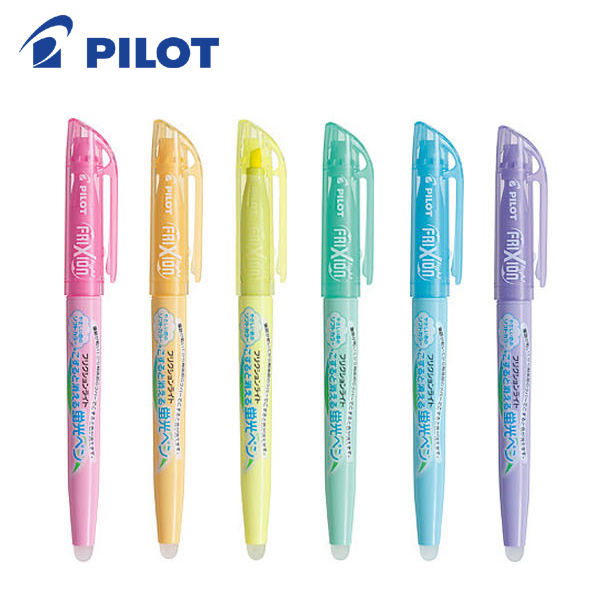[파이롯트] 프릭션 라이트형광펜 지워지는형광펜 소프트 6color