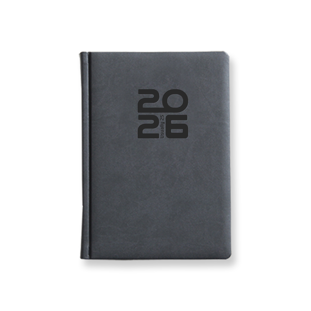 [2026다이어리] 20%할인 양지사 유즈어리25A 그레이 (1면1일) 150x213mm