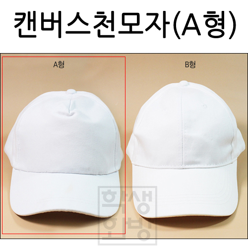 (재고한정) 캔버스천모자(A형)_7개남음