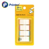 [프린텍] 포스트잇 IT3818-4L 팝업인덱스탭 라인4색 38x18mm