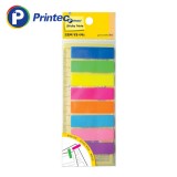 [프린텍] 포스트잇 FI020 필름인덱스 8색 45x12mm
