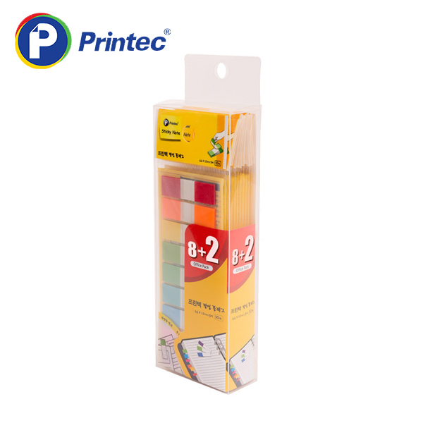 [프린텍] 포스트잇 FO4412-9 팝업플래그9색(10매) 8+2
