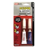 [록앤록] 순간접착제&프라이머 세트 3g*2ea