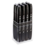 [신한] 신한터치트윈마카/디자인마카  12색 쿨그레이 C(Cool Grey)