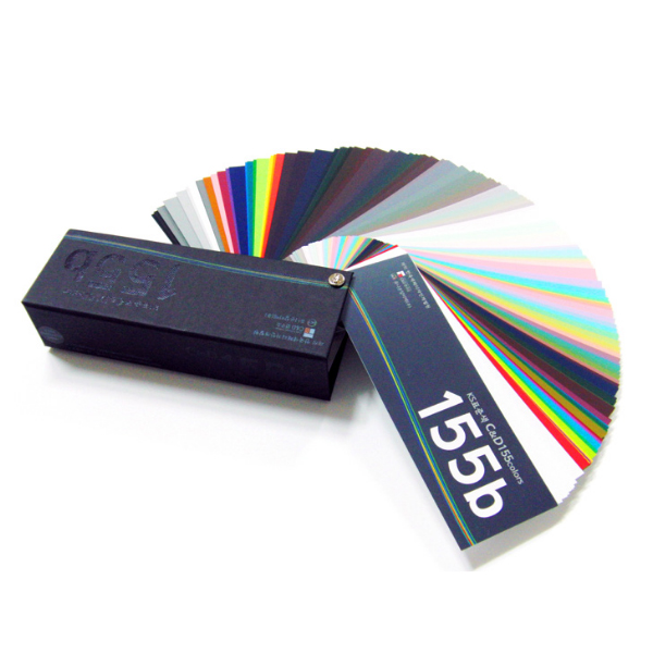한국색채KS표준색 C&D 155B 155칼라가이드 색종이 60*175mm