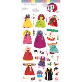 [쁘띠팬시] DA5402 전통한복 스티커