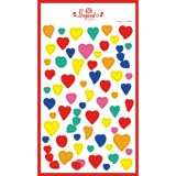 [쁘띠팬시] PD823 컨페티(하트) 스티커