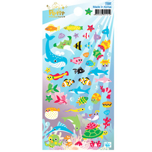 [쁘띠팬시] DA5669 under the sea 언더더씨 스티커