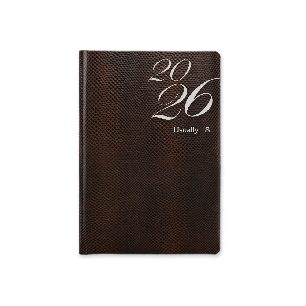 [2026다이어리] 20%할인 양지사 유즈어리18 (브라운) 1면1일 170*248mm