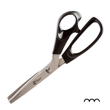 [피스코리아] 평화핑킹가위 No.2 전문가용