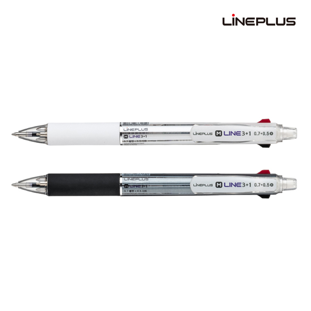 [라인플러스] M-LINE M라인3+1 (3색볼펜+샤프)