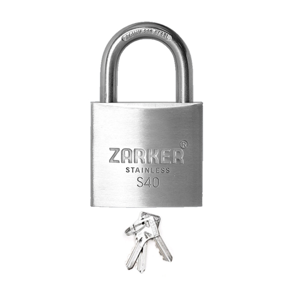 [ZARKER] 자커 녹방지 자물쇠 S40 (스테인레스)