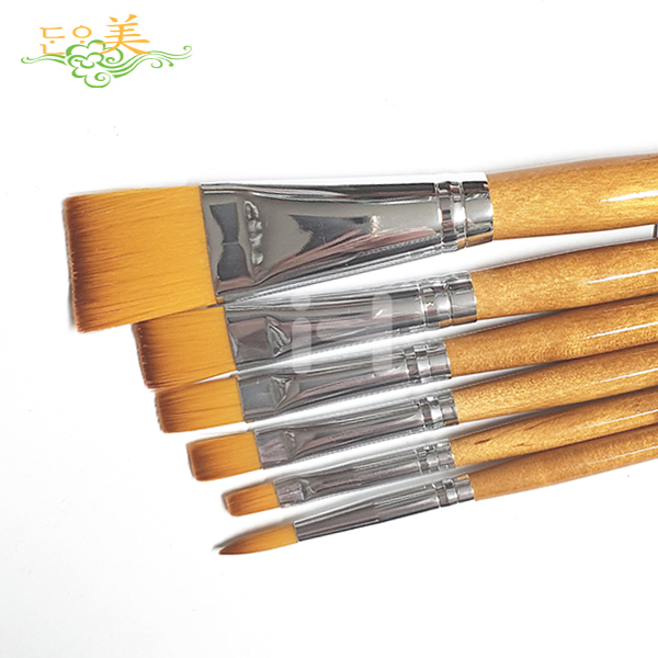 [단아미] pop 폼아트 브러쉬 6본조 시리즈2200