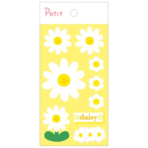 [쁘띠팬시] PD857 Daisy(빅포인트) 데이지 스티커