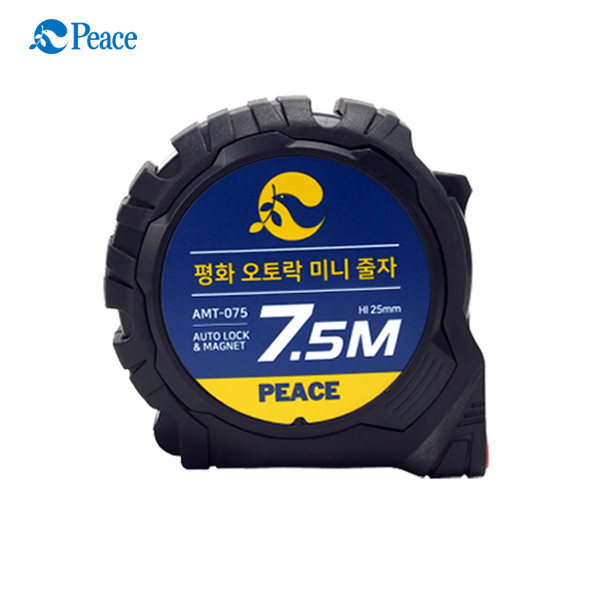 [피스코리아] AMT-075 오토락 미니 줄자 7.5m