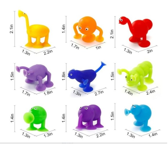 어글리다트 애니멀 캐릭터 실리콘 다트 실내 보드게임 보드카페-애니멀팩9개