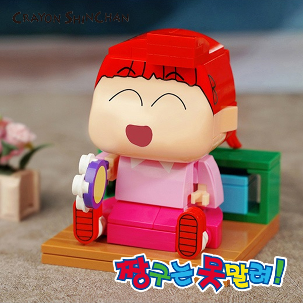 [보드게임] 캐릭터블럭 퍼즐 짱구는못말려 짱구친구들 - 유리