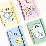 [2026다이어리] 20%할인 양지사 기다려빵아 다이어리 (2면1주) 129x190mm