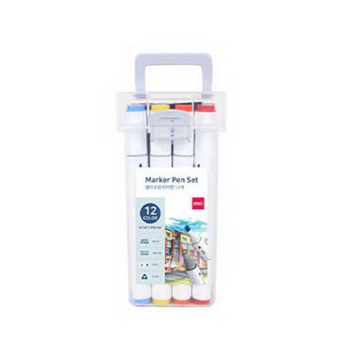 [DeLi] 델리 트윈마카 디자인마카 스케치마카 12색