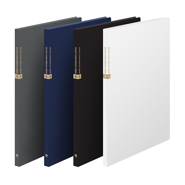 [문화] F329A-7 고급 벨벳 클리어화일 A4 20매