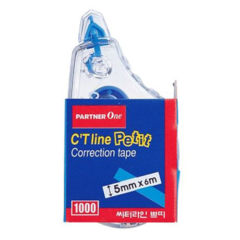 [씨티라인] 쁘띠수정테이프(미니사이즈)