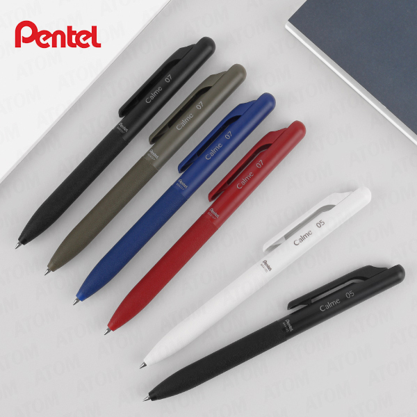 [펜텔] Calme 카르므 단색 볼펜 0.5mm 0.7mm