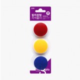 [마그피아] 칼라원형자석 칼라자석 MFMH-38 무광(특대/3개입) 38mm