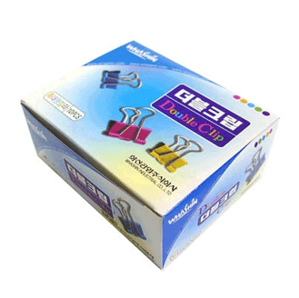 [화신] 더블크립 칼라집게 (특대1호/10개)